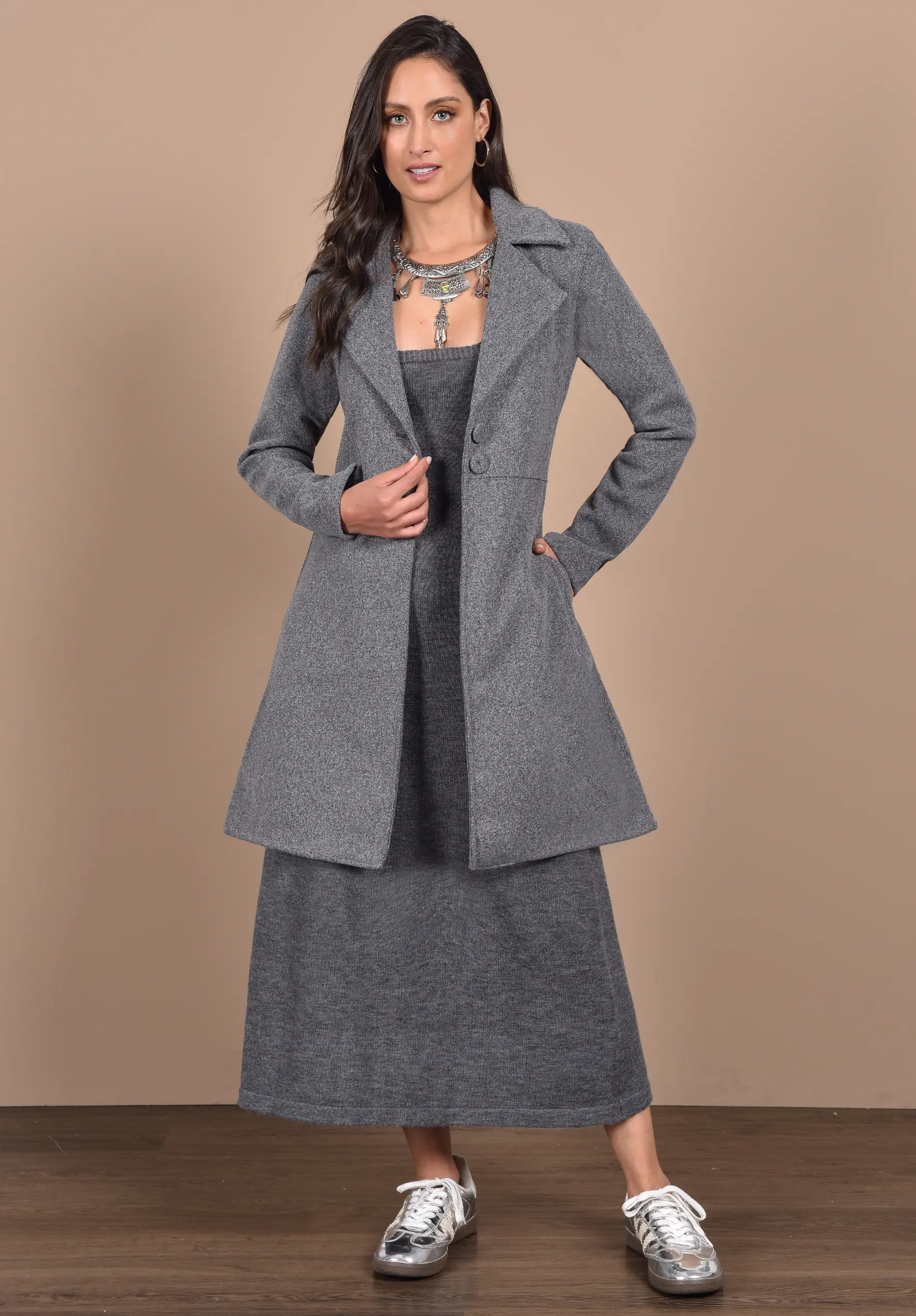 REF 788 GABAN ATENEA GRIS MEDIO